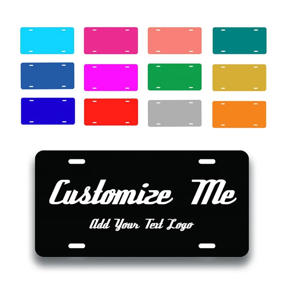 Ветроустойчивые пустые номерные знаки